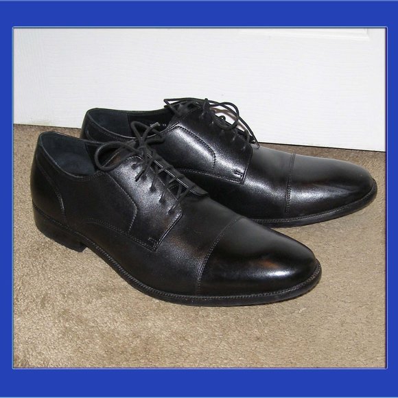 Cole Haan Other - 👞 MENS sz 13 Cole Haan Black Leather Cap toe Dress Shoes